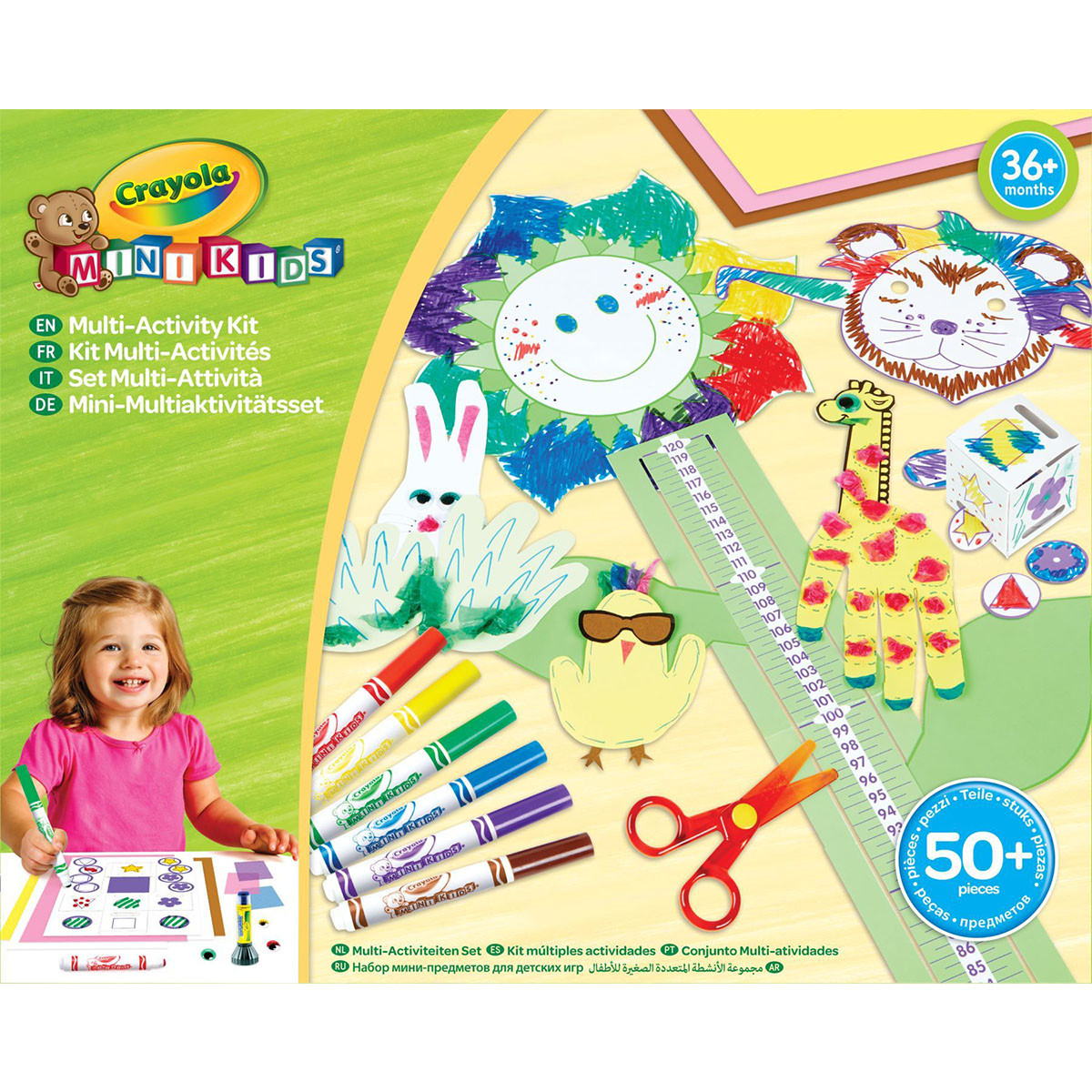 Набір для творчості 24 години розваг Mini Kids Crayola 256721.004