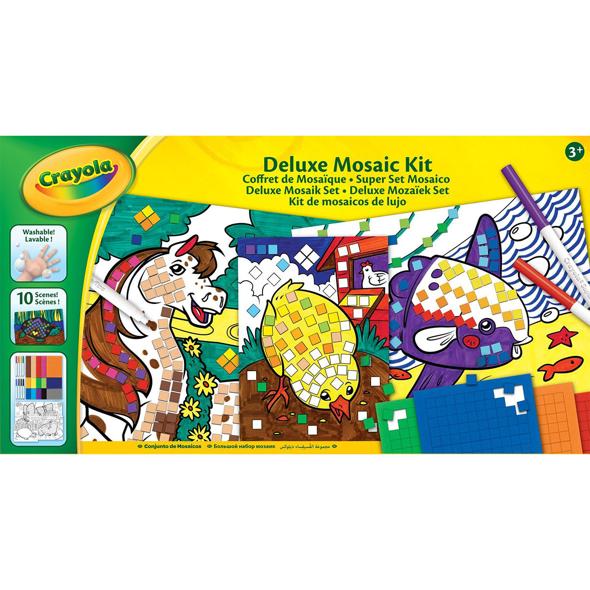 Набір для творчості Deluxe Створи свою мозаїку Crayola 256473.006