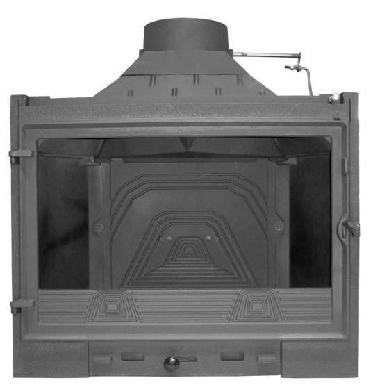 Чавунна топка В1/0.2 Chemines Diffusion (зі шибером)