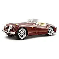 Автомодель - Jaguar XK 120 (1951) (асорті вишневий, сріблястий, 1:24) 18-22018