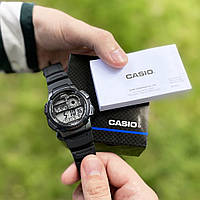 Спортивно тактичний годинник Casio оригінал AE 1000W, водонепроникний чоловічий годинник 10 АТМ