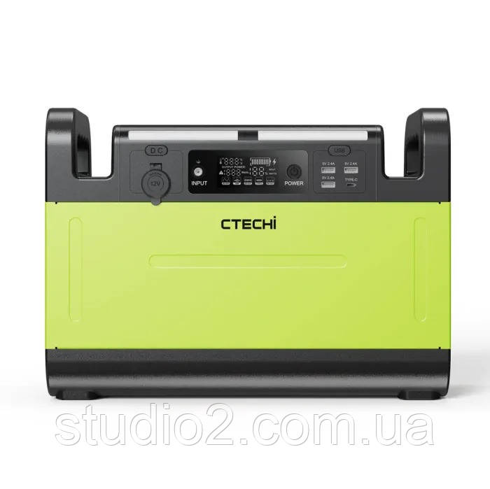 Зарядна станція CTECHi GT1500 Portable Power Station 1500W/1210Wh