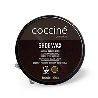 Крем воск для обуви Coccine shoe wax коричневый 40мл 55/32/40