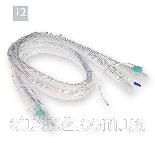 Подвійний дихальний контур пацієнта з клапаном WM, фото 1