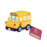Машинка инерционная серии Забавный автопарк - школьный автобус Battat BX1495Z
