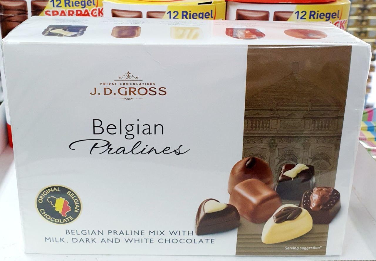 Цукерки J. D. Gross  Belgian Pralines 360 г., фото 1