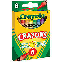 Набор восковых мелков 8 цветов Crayola 256238.048