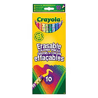 Набор стирающихся карандашей 10 цветов Crayola 256247.024