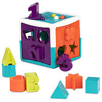 Розвиваюча іграшка-сортер Розумний Куб 12 форм Battat Lite BT2577Z