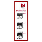 Набір насадок Moser Magnetic Premium Combs (1.5, 3, 4.5 мм) 1801-7010, фото 2