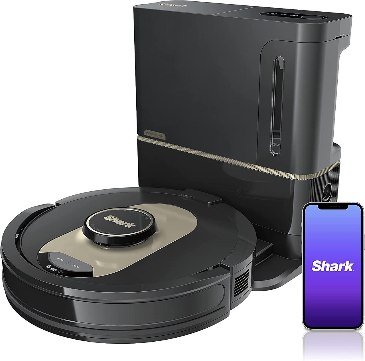 Робот-пылесос Shark AV2501AE AI (110 Вольт), Wi-Fi, с Самоочищающимся ...