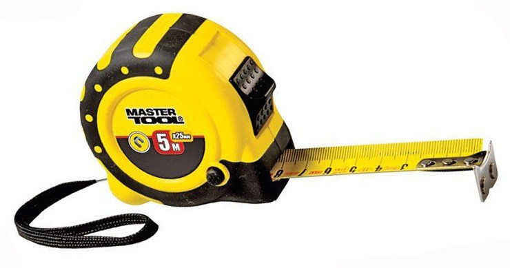 Рулетка з магнітами 8м х 25мм MasterTool 64-8025