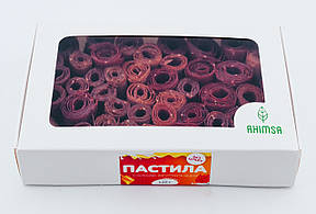 Пастила "З МАЛИНОЮ ЙОГУРТОМ ТА МЕДОМ" без цукру 120 г TM Ahimsa, фото 2