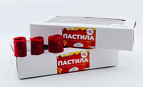 Пастила "З МАЛИНОЮ ЙОГУРТОМ ТА МЕДОМ" без цукру 120 г TM Ahimsa, фото 3