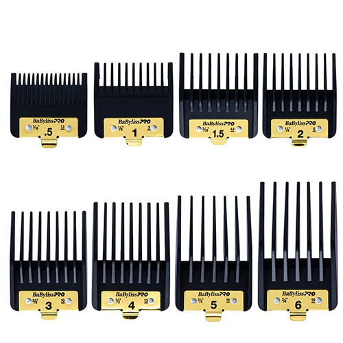 Набір з 8-ми преміум-насадок Babyliss PRO 4Artists Premium Clipper Guards (FXPCGE), фото 1
