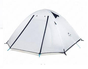 Намет тримісний Naturehike P-Series NH18Z033-P, 210T/65D, білий