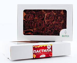 Пастила "З ПОЛУНИЦЕЮ ТА МЕДОМ" без цукру 120 г TM Ahimsa, фото 2