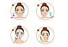 Щіточка для очищення обличчя Lumineo Brush pink + гель-спа, фото 7