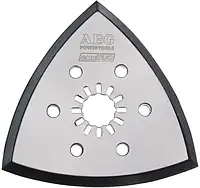Подошва шлифовальная для многофункционального инструмента AEG 93Х93 треугольник (10 шт 4Х60,3Х80,3Х120)