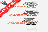 Наклейки (набор) Yamaha ( Ямаха) FUZZY (30х7см, 4шт) (#7461)