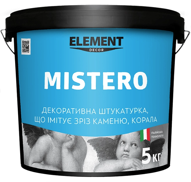 Декоративна штукатурка інтер’єрна для стін ELEMENT Decor Mistero 5 кг