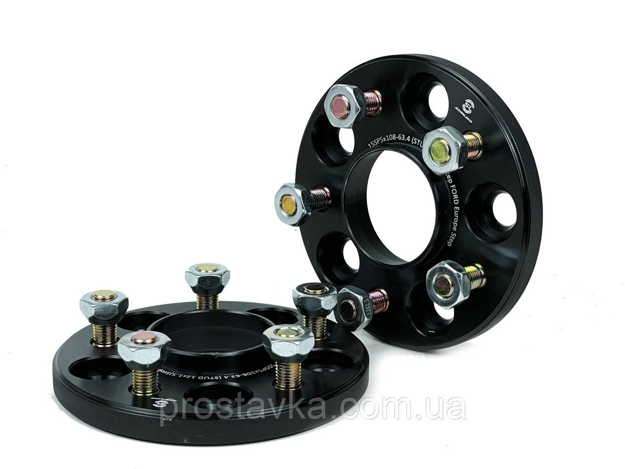 Проставка-адаптер с напр.15SP5108-63.4(STUD12x1.5) Step Black