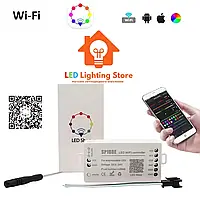 SPI smart контролер WI-Fi SP108E Gen.2, 5-24V, до 2048 пікселів, для адресної стрічки, модулів та неону