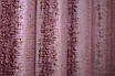 Комплект штор (2шт. 1,5х2,7м.) із тканини оксамит (бархат). Колір рожевий з золотистим. Код 1126ш 30-943, фото 8