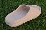 Дитячі шльопанці на масивній підошві темно бежевий 30-32, фото 5