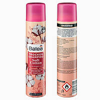 Сухой шампунь для волос с цветочно-свежим ароматом Balea Trocken Shampoo Soft Cotton 200мл (Германия)