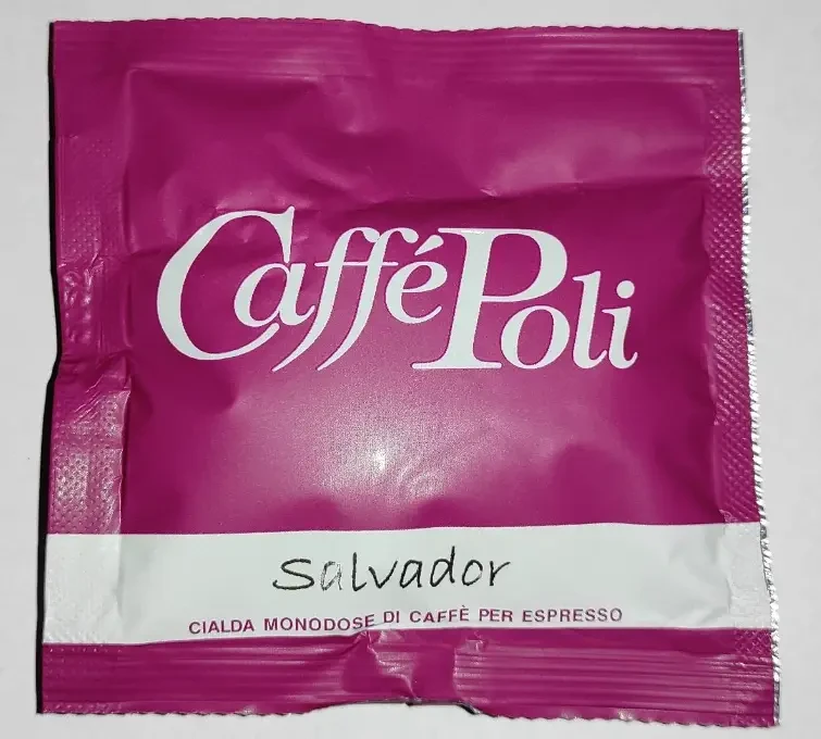 Кава в чалдах (молодозах) Caffe Poli Ель Сальвадор 100шт., Італія (кава в таблетках)