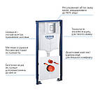 Інсталяція для унітазу GROHE QuickFix Solido 39930000 CV030563 з кнопкою хром 159187, фото 3