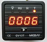 Вольтметр змінної напруги з лічильником напрацювання GV13T 220В Прилад для вимірювання напруги генератора, фото 4