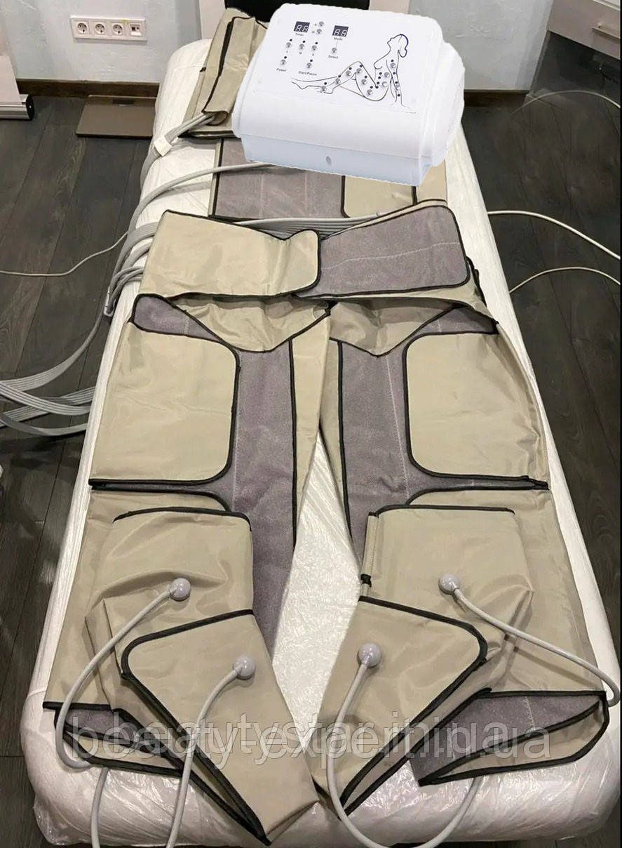 Пресототерапія апарат 8310Т лімфодренаж Аппарат для пресотерапії В8310Т на 24 канали, фото 1