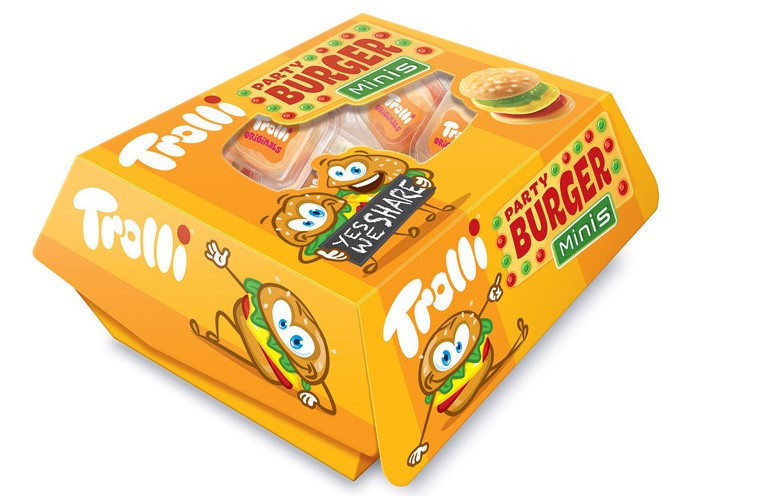 Набір Trolli Party Burger Minis 150g