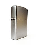 Запальничка Zippo 205 Reg Satin Chrome, фото 4