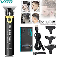 Триммеры для бороды и усов машинка для стрижки волос беспроводная бритва триммер для мужчин VGR V-082