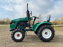 Мототрактор Файтер Т20 Lux Фреза 120 см. і 2- корпусний Плуг у комплекті.