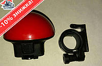 Сигнал велосипедный с подсветкой круглый (красный) (mod:JY-575C) DS