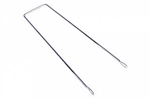 Стійка кошика H420 мм з креп. на болт (сріблястий.)