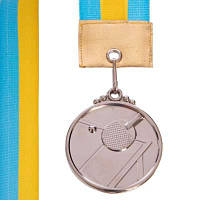 Медаль спортивная с лентой SP-Sport Настольный теннис C-H8566 золото, серебро, бронза Код C-H8566