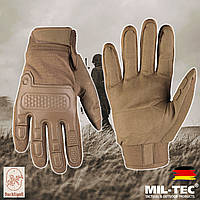 Перчатки штурмовые тактические MIL-TEC Койот Warrior Gloves Германия S,M