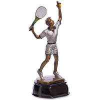 Статуэтка (фигурка) наградная спортивная Большой теннис мужской C-2669-B11 (р-р 23х10х9 см) Код C-2669-B11