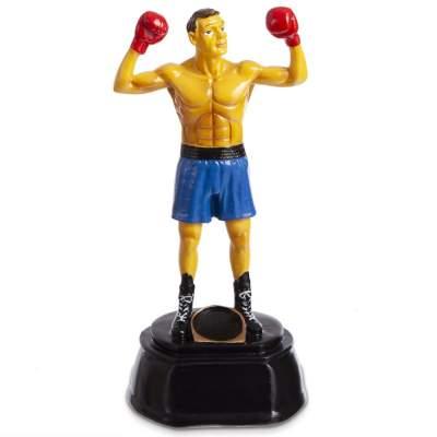 Статуетка (фігурка) нагородна спортивна Бокс Боксер HX4241-B8 (р-р 10х9х21см) Код HX4241-B8