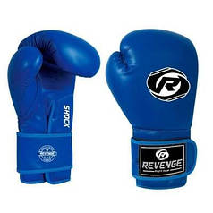 Боксерські рукавички EV-10-1134/ PU 12унц (сині)