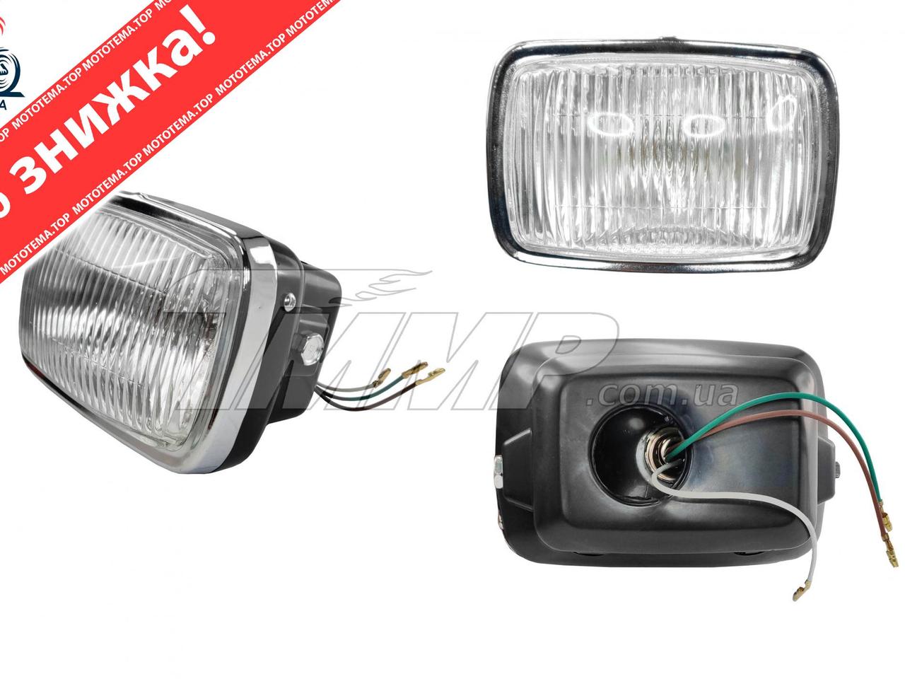 Фара (в сборе) на мопед Deltа ( Дельта) (квадратная) EVO-2, цена 366 ...
