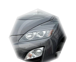 Накладки на фари Mazda Cx-9 вії дорестайл 06-10