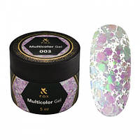 Гель-лак F.O.X Multicolor Gel 003, 5 мл