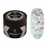 Гель-лак F.O.X Multicolor Gel 004, 5 мл