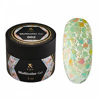 Гель-лак F.O.X Multicolor Gel 002, 5 мл